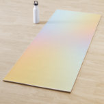 Tapete De Yoga Mínimo Pastel Rainbow Ombre<br><div class="desc">Mínimo Pastel Rainbow Ombre Yoga mat</div>