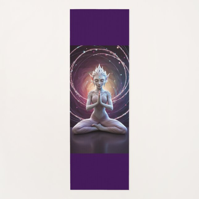 Tapete De Yoga Mística e Meditação (Frente)