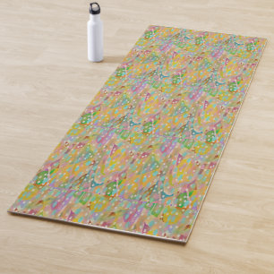 Tapete De Yoga Mistura arte misteriosa fluindo tecelagem flutuant