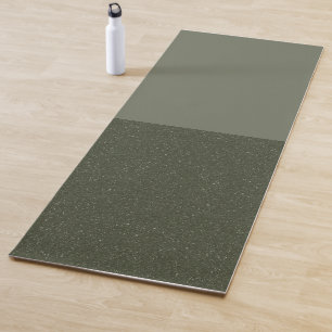 Tapete De Yoga Modern Moss Green Yoga Mat - Personalizável