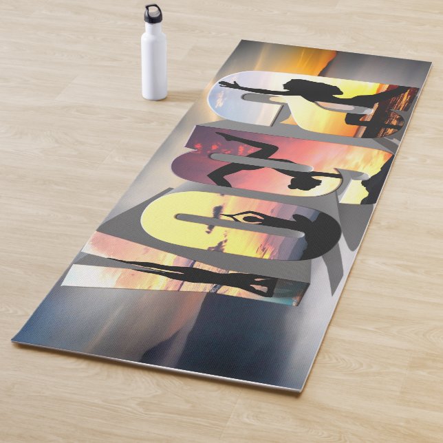 Tapete De Yoga Modern Stylish Minimalist  (In Situ)