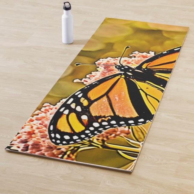 Tapete De Yoga  Monarch Butterfly Garden Art (In Situ)
