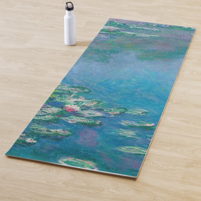 Tapete De Yoga Monet Water Lily Impressionista Pintura (In Situ)
