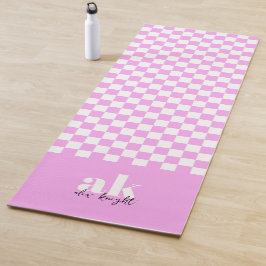 Tapete De Yoga Monograma de Assinatura Retroativa Verificado