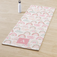 Monograma do padrão arco-íris