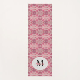 Tapete De Yoga Monograma Floral Yoga Mat