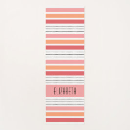 Tapete De Yoga Monograma Personalizado com distribuição