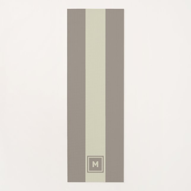 Tapete De Yoga Monograma Personalizado Ioga Mat (Frente)