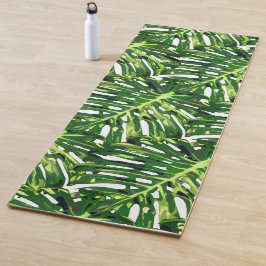 Tapete De Yoga Monstera Tropical Deixa Yoga Mat - Relaxe
