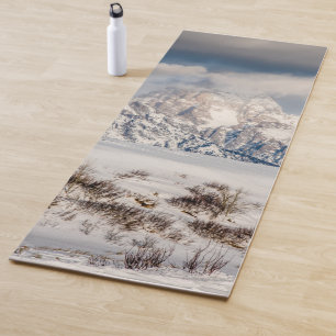 Tapete De Yoga Montanhas Grand Teton