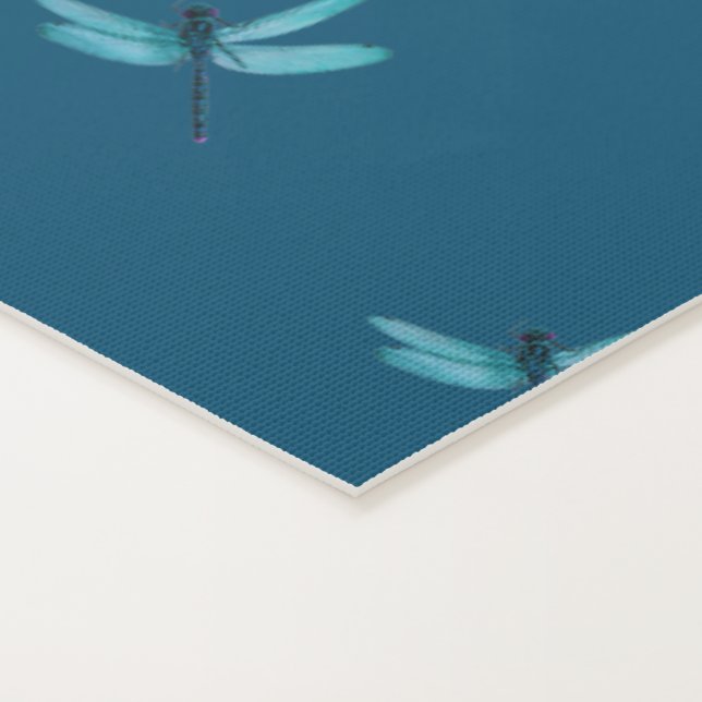 Tapete De Yoga Moody Blues Dragonfly Yoga Mat Dupla Lado (Detalhe)