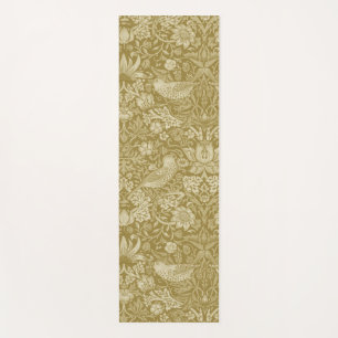 Tapete De Yoga Morango Ladrão Dourado, William Morris