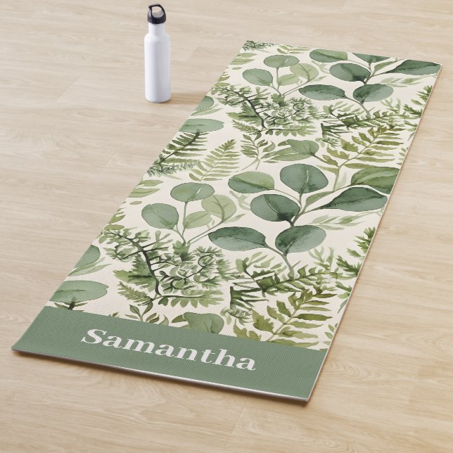 Tapete De Yoga Moss & Fern Botanical Earthy (In Situ)