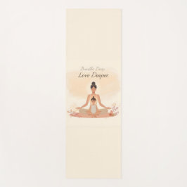 Tapete De Yoga Mother & Child Meditation Serenity Art