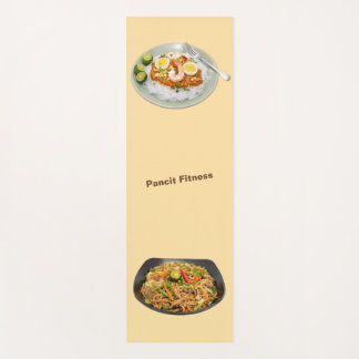 Tapete De Yoga Motivação Pancit: De um lado só