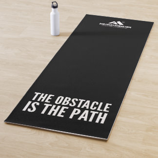 Tapete De Yoga MOTIVATIONALISM© The Obstacle Is The Path_ Yogamat
