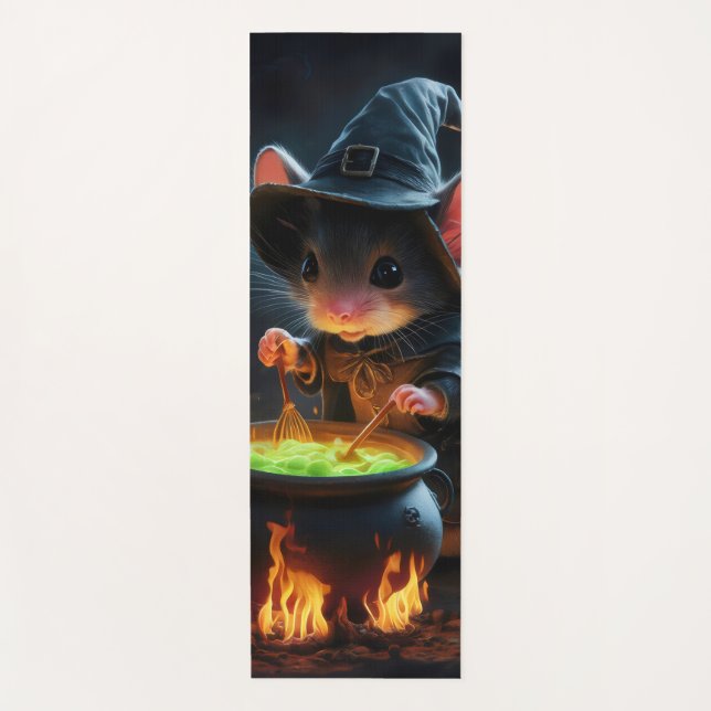 Tapete De Yoga Mouse wizard. (Frente)