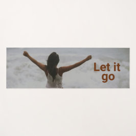 Tapete De Yoga Mulher da praia