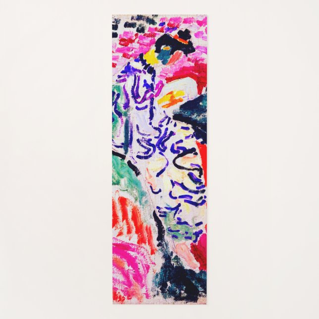 Tapete De Yoga Mulher japonesa ao lado da água, Matisse (Frente)