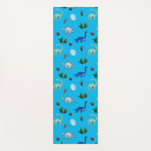 Múltiplas espécies de dinossauros no fundo da turq