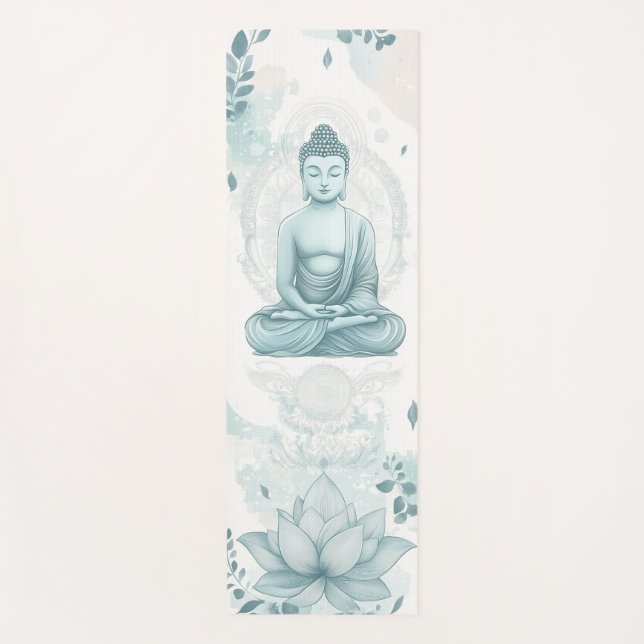 Tapete De Yoga Na moda Buddha Yoga Mat para amantes de Yoga (Frente)