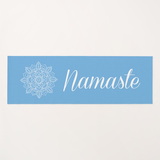 Tapete De Yoga Namaste Mandala (Frente (Horizontal))
