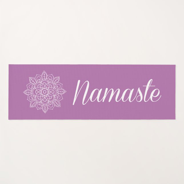 Tapete De Yoga Namaste Mandala (Frente (Horizontal))