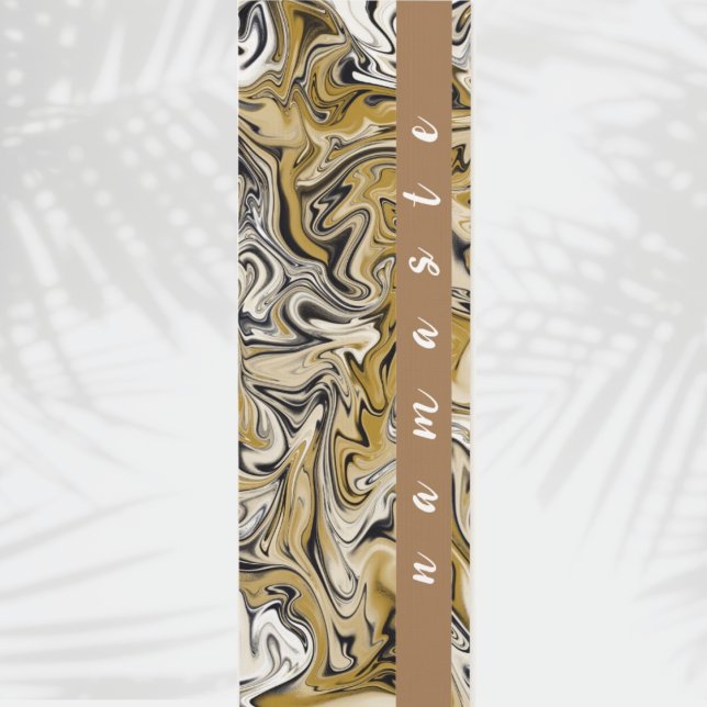Tapete De Yoga Namaste Marble Pattern (Criador carregado)