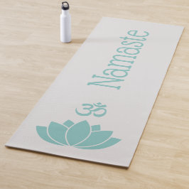 Tapete De Yoga Namaste Om Flor de Lótus Zen