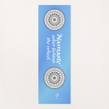 Namaste Sober dirigindo azul