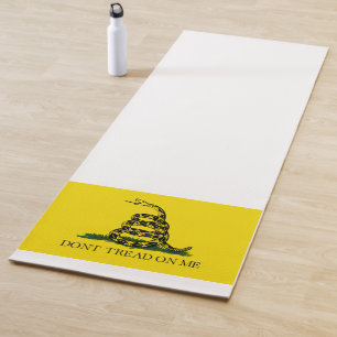Tapete De Yoga Não pisar no meu sinalizador Gadsden