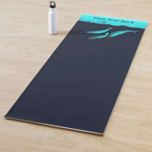 Tapete De Yoga Narwhal Sob O Gelo