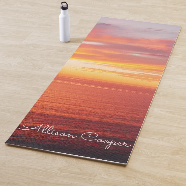 Tapete De Yoga Nascer do sol das praias (In Situ)