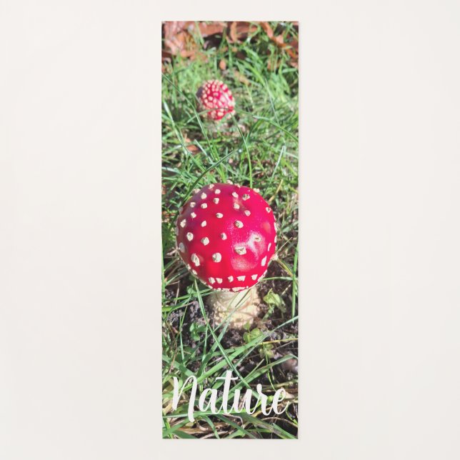 Tapete De Yoga Nature mushroom  (Frente)