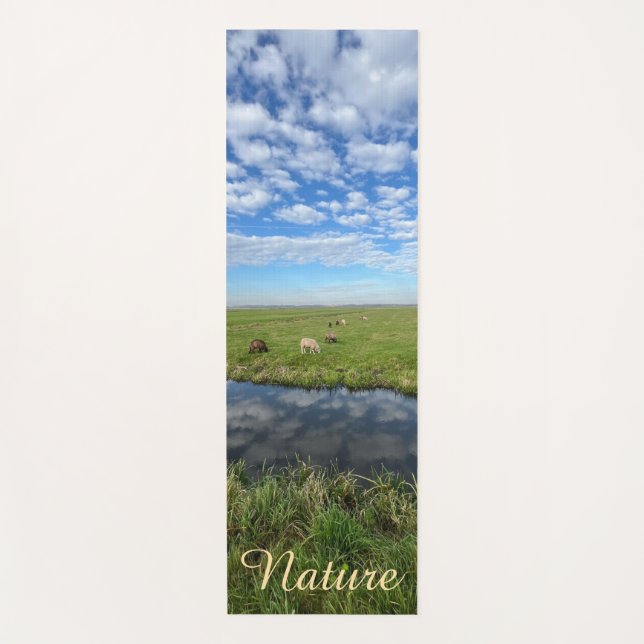 Tapete De Yoga Nature Sky,  (Frente)