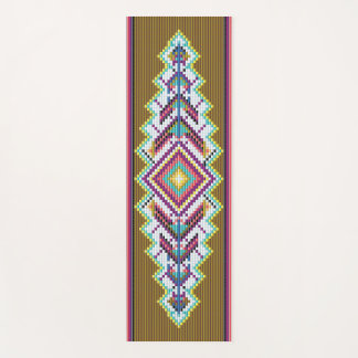 Tapete De Yoga Navajo Bead Pattern