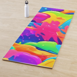 Tapete De Yoga Nebulosa das Cores