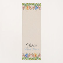 Nome de Script Floral de Flor de Flor Personalizad