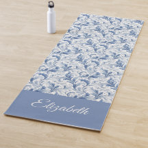 Nome do padrão de toile de país francês azul
