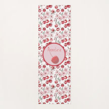 Nome Personalizado Aquarela Flor de Cerejeira