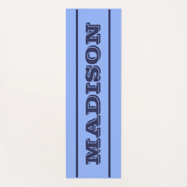 Tapete De Yoga Nome personalizado e formato de yoga de cor