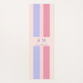 Tapete De Yoga Nome personalizado e inicial