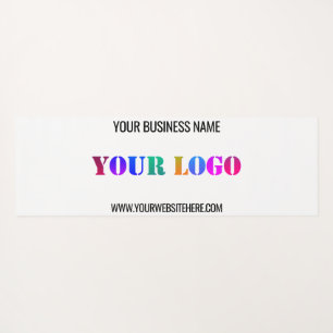 Tapete De Yoga O logotipo da sua empresa e o exemplo do Mat de Yo