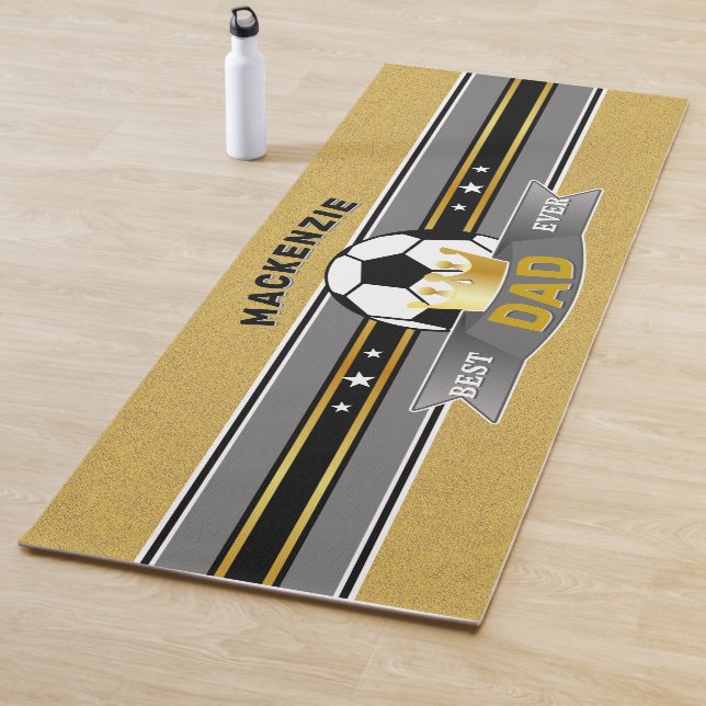 Tapete De Yoga O melhor Pai do esporte Dourado (In Situ)