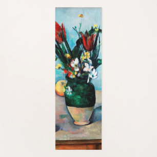 Tapete De Yoga O Vaso de Tulips, Paul Cezanne
