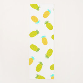 Tapete De Yoga Ocean Pineapples Pattern