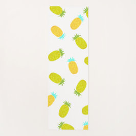 Tapete De Yoga Ocean Pineapples Pattern 