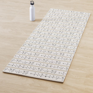 Tapete De Yoga Ohm Equações De Resistência Elétrica Ciência