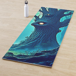 Tapete De Yoga Olhos de Woodland de Eerie