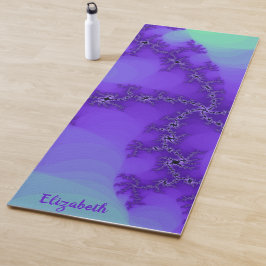 Tapete De Yoga Ondas Espirais - Yoga Mat Fractal